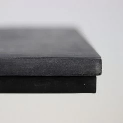 Bijzettafel Read 30x38x65cm Mangohout En Ijzer - Zwart -Songmics Winkel READ RBL 4 29b8