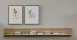 Wandplank Rock | 148 X 18 X 19 Cm | Wotan Oak-design -Songmics Winkel Rock WO 1826 481 51 mit Deko 1 8173