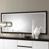 Spiegel Roma 180 Cm - Zwart/wit