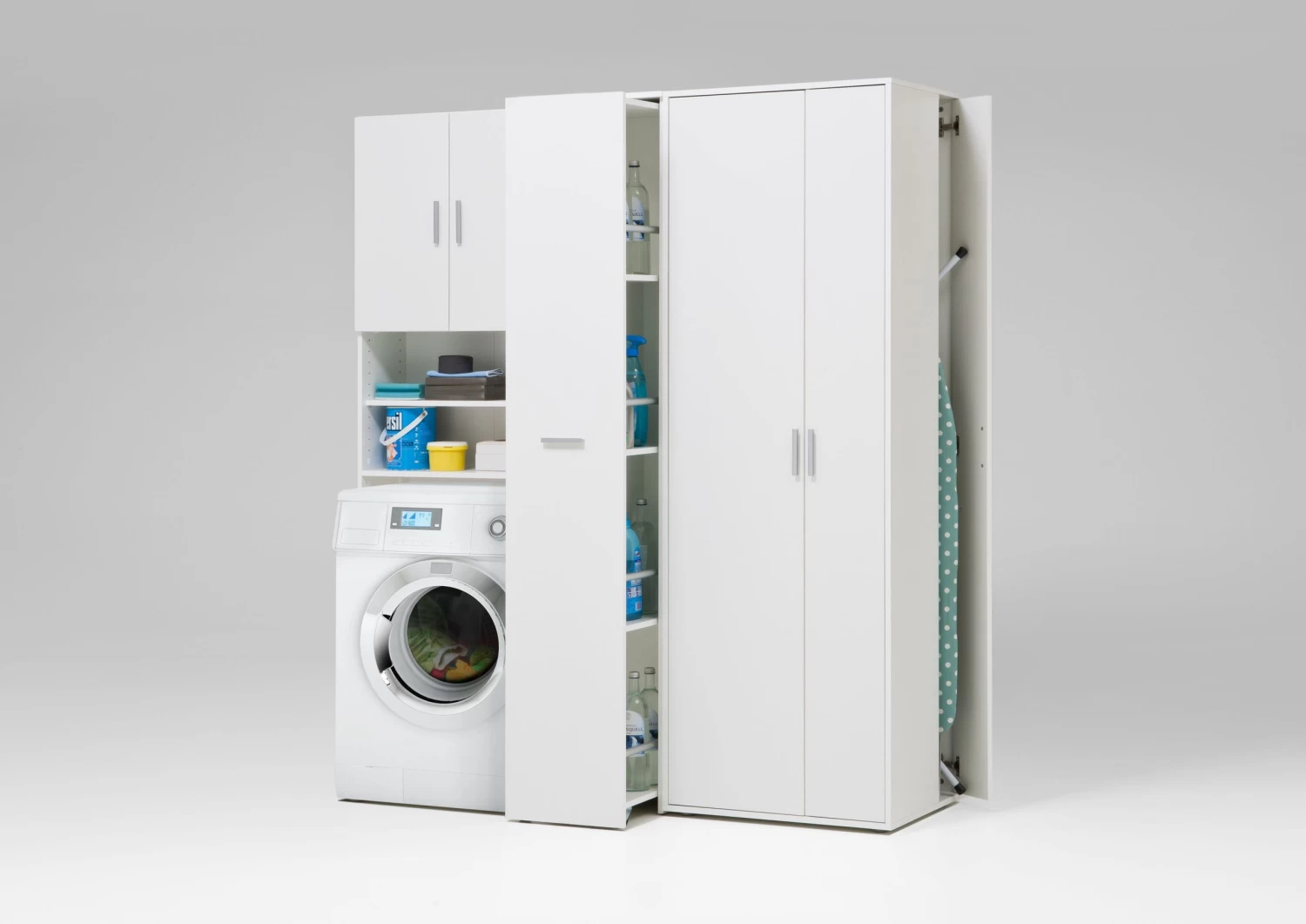 FMD Kast Voor Wasmachine Olbia 6 FMD Kast Voor Wasmachine Olbia - Afbeelding 4