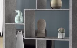 Roomdivider Vesper 8 Vakken - Beton -Songmics Winkel Rousseau 2200 6 kamerverdeler meuble de s paration Split 3 fa65