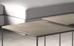 Set Van 2 Bijzettafels Lou - Zwart/goud -Songmics Winkel Rousseau 3958 bijzettafel table d appoint Loic 3 5cd5