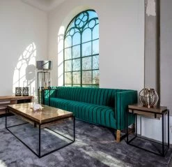 RICHMOND Bijzettafel Cadis 42x42cm - Champagnegoud -Songmics Winkel S5111 825035 825036 21a2