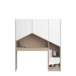 Achterbouw Bed & Bureau Shelby - Eik/wit -Songmics Winkel SHELTER 2400 ENVI STYLE F 4db9