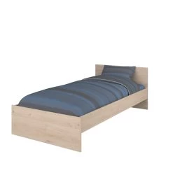 Eenpersoonsbed Shelby 90x190 - Eik -Songmics Winkel SHELTER 2400 LI90 COUETTE D 309c