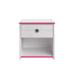 Nachtkastje Smoozy 1 Lade - Wit/roze Of Wit/blauw -Songmics Winkel SMOOZY 2223 CH1T F 20191119000302 87fc