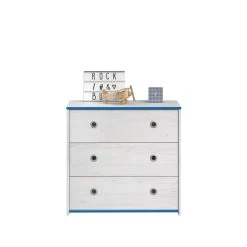 Commode Smoozy 79cm Met 3 Lades - Wit/roze Of Wit/blauw 18 Commode Smoozy 79cm Met 3 Lades - Wit/roze Of Wit/blauw -Songmics Winkel SMOOZY 2223 CO3T G F 20191119000259 0964