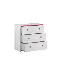 Commode Smoozy 79cm Met 3 Lades - Wit/roze Of Wit/blauw 21 Commode Smoozy 79cm Met 3 Lades - Wit/roze Of Wit/blauw -Songmics Winkel SMOOZY 2223 CO3T OUV C 20191119000234 228c