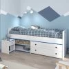 Kajuitbed Smoozy 90x200 Met 2 Lades - Wit/roze Of Wit/blauw -Songmics Winkel SMOOZY chambre G 2223 A2PR LITI CHEV 20191119000208 7f8f