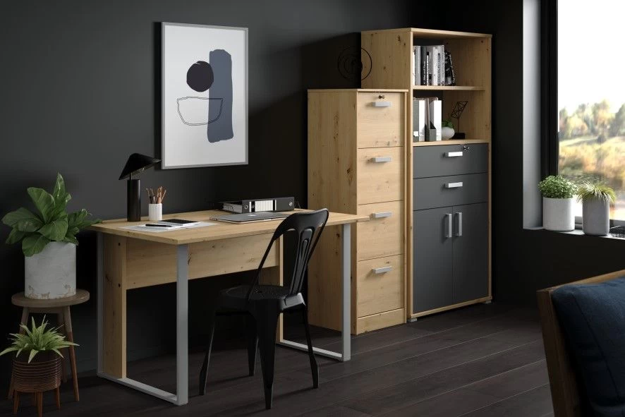 Ladeblok Marri 4 Lades - Eik - Afbeelding 2