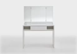 FMD Kaptafel Schminki - Wit -Songmics Winkel Schminki 1 ohne Deko 9db9