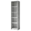 Boekenkast Soma 50cm - Wit/betonlook -Songmics Winkel Soma 17 boekenkast 249f