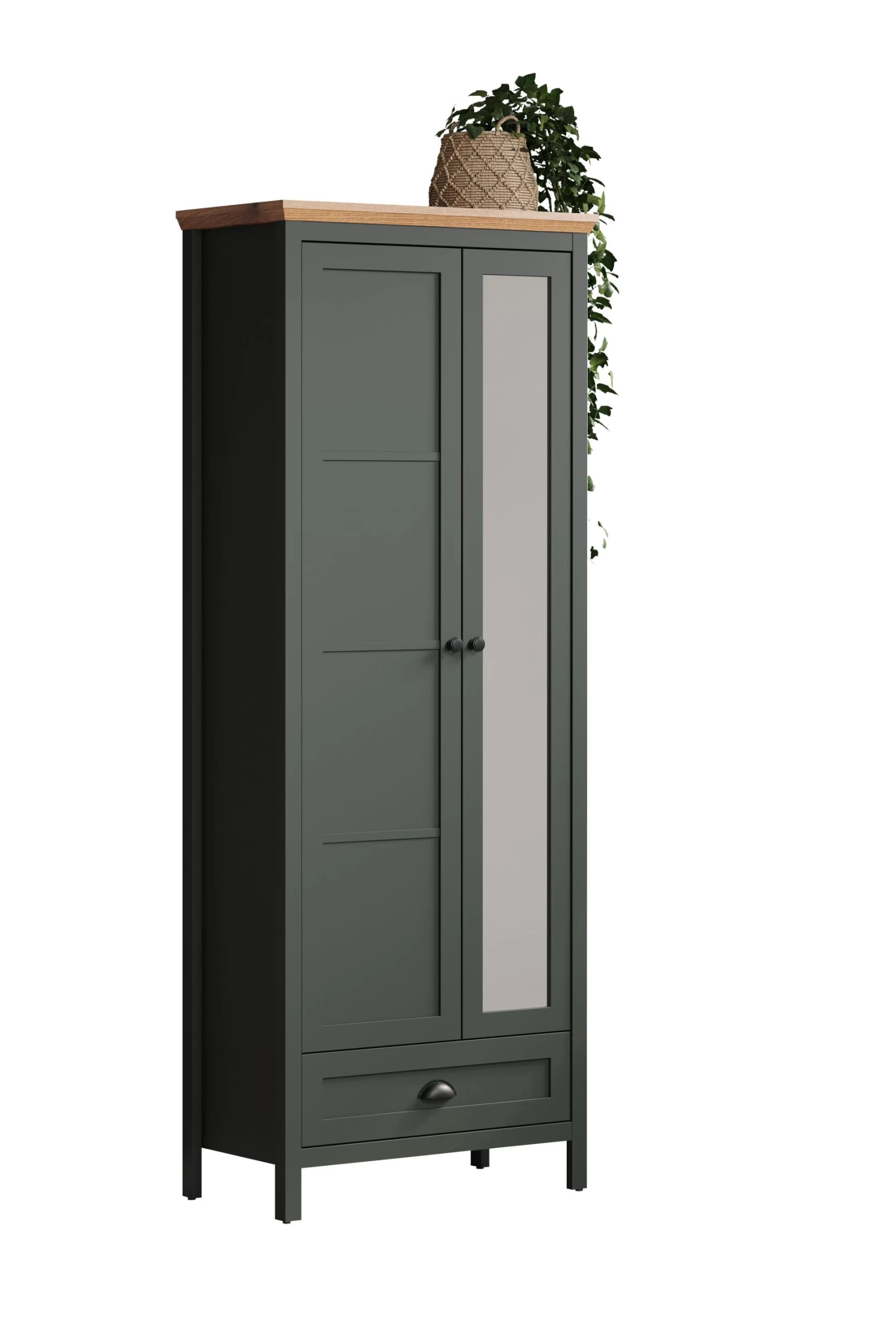 Kledingkast Stanton | 77 X 39 X 198 Cm | Evoke Oak-design 8 Kledingkast Stanton | 77 X 39 X 198 Cm | Evoke Oak-design - Afbeelding 6