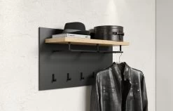 Wandpaneel Synnax | 90 X 27 X 50 Cm | Anthracite Oak -Songmics Winkel Synnax GD 2134 442 84 dynamisch D 20230306 19d9