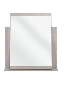 Kapspiegel Wanda - Loodwit Eikenhout -Songmics Winkel THELMA H0E 155 F 973d