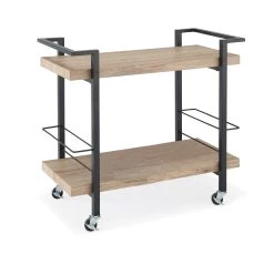 Keukentrolley Radja - Zwart/bruin -Songmics Winkel TROLLEY BNF 09 DEMO HR 68e1