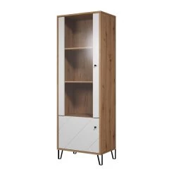 Vitrinekast Touch | 63 X 40 X 172 | Wit 21 Vitrinekast Touch | 63 X 40 X 172 | Wit -Songmics Winkel Touch WO 2102 131 07 dynamisch re. Freisteller d329