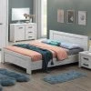 Bed Sela 160x200 - Grijze Eik -Songmics Winkel Tweepersoonsbed Elvis 140 160 180 7c52