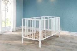 Babybed Universal | Drie Uitneembare Spijlen | 144 X 78 X 84 Cm | Wit -Songmics Winkel Universal Babybett BZ 1101 620 01 dynamisch 20220530 b6db