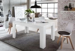 Eettafel Universal | Verlengbaar | 160 X 90 X 77 Cm | Wit 16 Eettafel Universal | Verlengbaar | 160 X 90 X 77 Cm | Wit -Songmics Winkel Universal ET 1100 162 01 dynamisch D 20160714 bc00