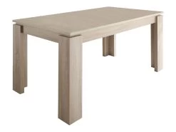 Eettafel Universal | Verlengbaar | 160 X 90 X 77 Cm | Light Oak -Songmics Winkel Universal ET 1100 162 45 dynamisch Freisteller 20160714 5df2