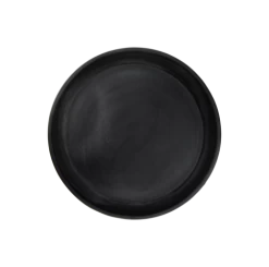 Bijzettafel Ventura ø50cm Mangohout/ijzer - Zwart -Songmics Winkel VENTURA40BL 3 4348