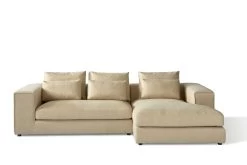 Hoekbank Videl Rechts - Beige -Songmics Winkel Vieste 2 2 7b10