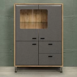 Kabinetkast Blanshe | 98 X 42 X 138 Cm | Navarra Oak-design