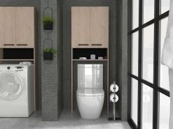 Toilet- En Wasmachinekast Dotan - Eik -Songmics Winkel brooklyn ambi5 b90f