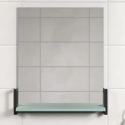 Wandspiegel Matix | 64 X 18 X 74 Cm | Dusk Blue-design