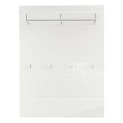 Garderobepaneel Amanda | 91 X 27 X 120 Cm | High Glossy White -Songmics Winkel d97b5300 789c 47c9 9725 0168f6e187a7 e638