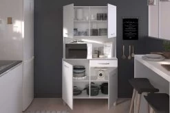 Buffetkast Easy 101cm, 4 Deuren & 1 Lade - Wit -Songmics Winkel essentiel 3377 OUV 20191107003707 1807