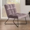 Fauteuil Alan - Roze 2 Fauteuil Alan - Roze -Songmics Winkel fauteuil alan roze d0dc