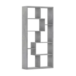 Roomdivider Vesper 8 Vakken - Beton -Songmics Winkel roomdivider wit ae05