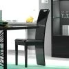 Eetkamerstoel Siola - Zwart -Songmics Winkel spirit noir table 279d