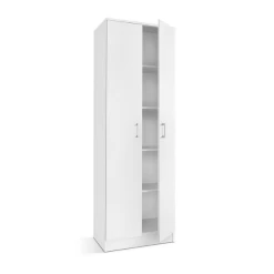 Opbergkast Ray 60cm Met 2 Deuren En 4 Legplanken - Wit -Songmics Winkel wit ray 60 1 955e